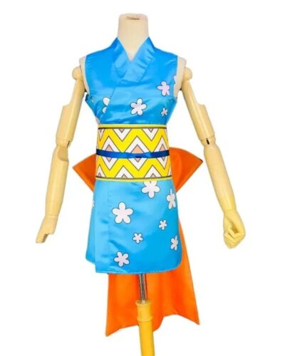 Anime Wano Cosplay Yukata Kimono Women Luxury Halloween Costume