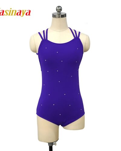 Nasinaya Figure Skating Competition Training Jersey Leotard Girls Rhythmic Gymnastics Outfit