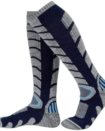 Brothock Unisex Wool Ski Socks – Thick Warm Winter Hiking & Snow Sports Socks