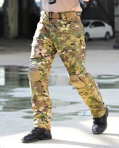 Men Camouflage Tactical Pants G3 Army Combat Outdoor Elastic Joggers