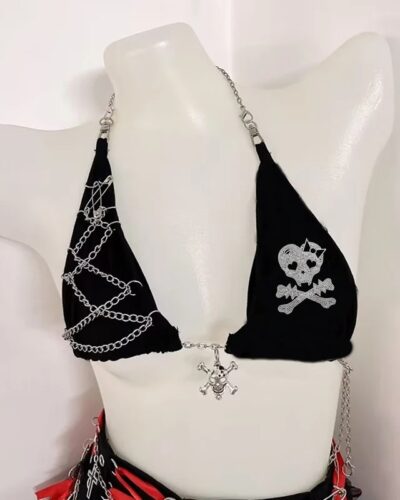 y2k accessories crop top y2k tops y2k fashion gothic bustier top y2k t shirt fairy grunge halter topy2k clothes y2k crop top