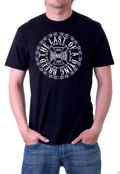 Ironhead Sportster T-Shirt – The Last of a Dying Breed Cotton Tee