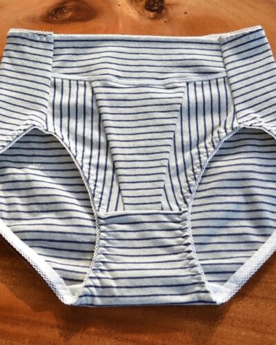 5 Pack Women High Waist Cotton Panties Soft Comfortable Briefs