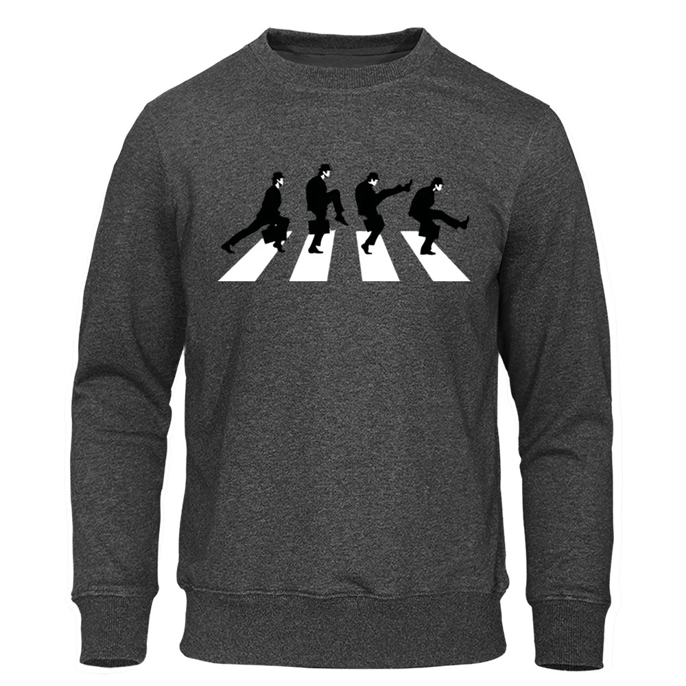 Monty Python The Ministry of Silly Walks Men Hoodie Oversized Casual Crewneck Streetwear Pullover Sweatshirt - Image 6