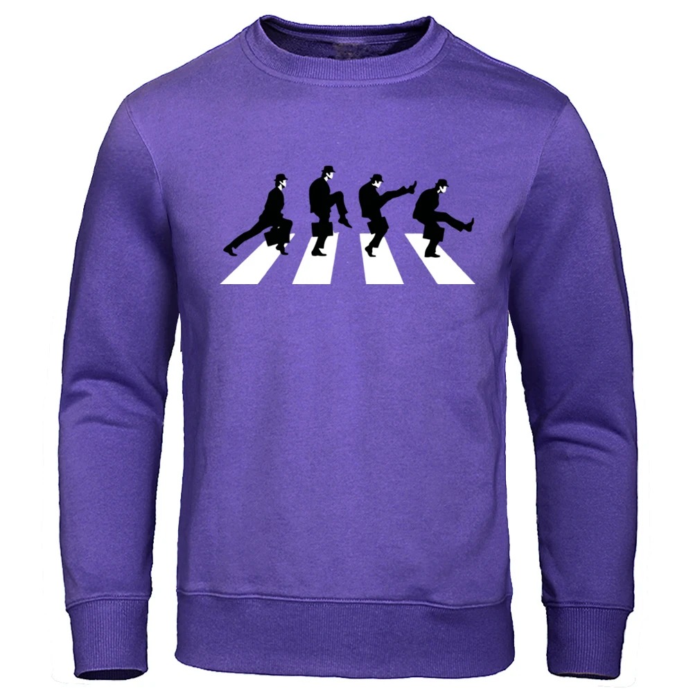 Monty Python The Ministry of Silly Walks Men Hoodie Oversized Casual Crewneck Streetwear Pullover Sweatshirt - Image 4