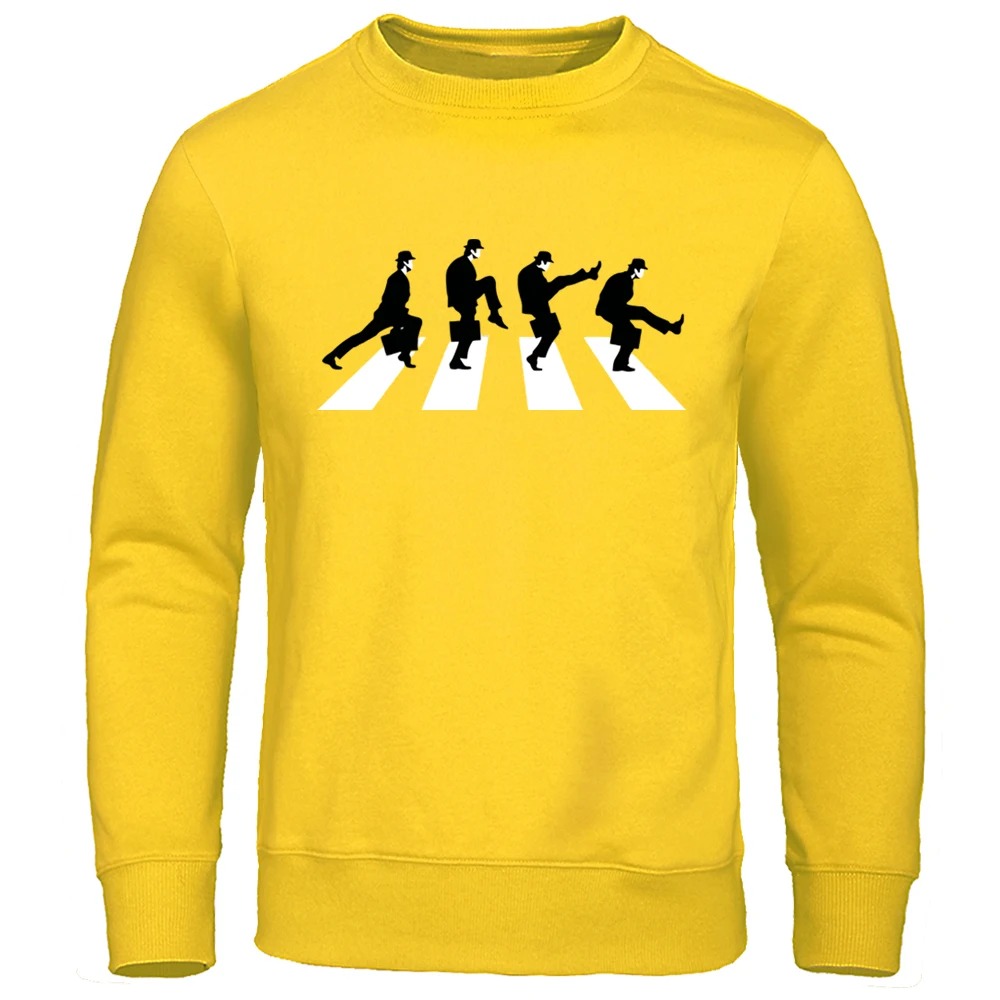 Monty Python The Ministry of Silly Walks Men Hoodie Oversized Casual Crewneck Streetwear Pullover Sweatshirt - Image 3