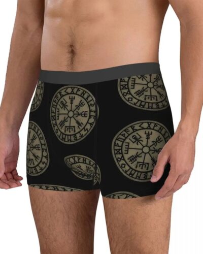 Viking Compass Man's Boxer Briefs Underwear Viking Highly Breathable High Quality Sexy Shorts Gift Idea