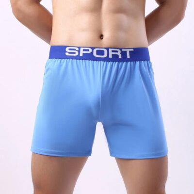 Men’s Cotton Boxer Shorts with Pocket – Sleepwear & Swim Boxers