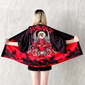 Women’s Japanese Haori Kimono – Summer Yukata Beach Streetwear