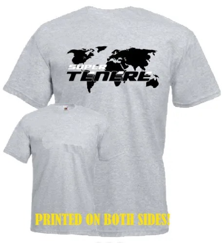 New Arrival Men’s Fashion Japan Motorbike Super Tenere T-Shirt | Motorcycle Fans Cotton Graphic Tee