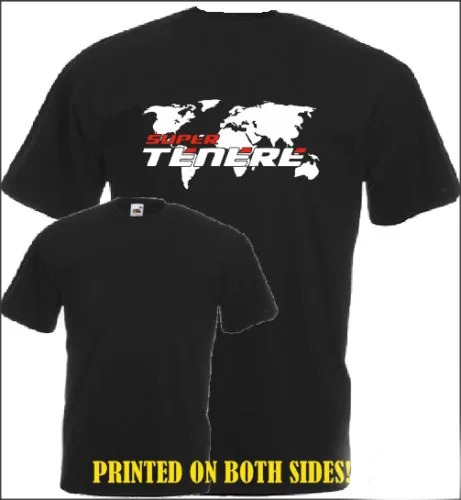 New Arrival Men’s Fashion Japan Motorbike Super Tenere T-Shirt | Motorcycle Fans Cotton Graphic Tee - Image 2
