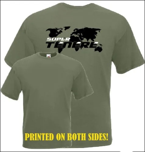 New Arrival Men’s Fashion Japan Motorbike Super Tenere T-Shirt | Motorcycle Fans Cotton Graphic Tee - Image 3