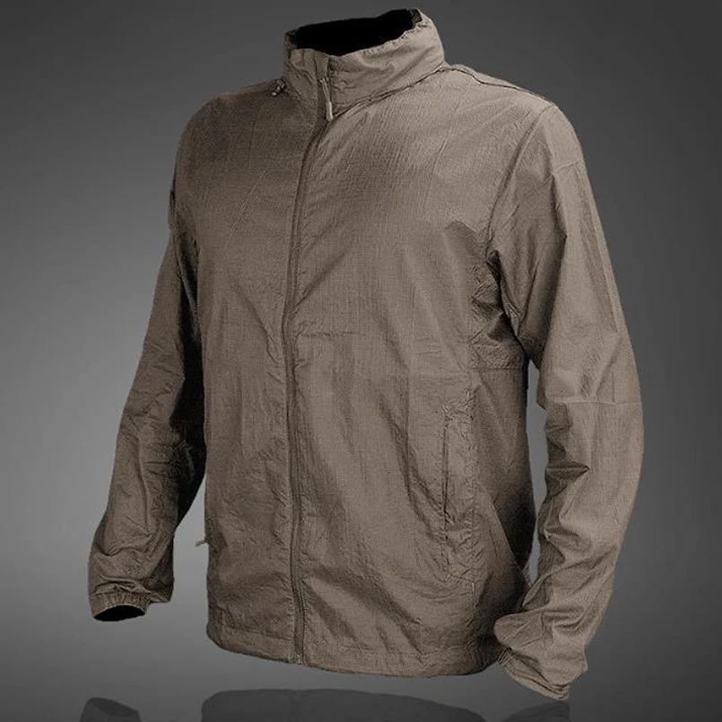 Men’s Lightweight Anti-UV Sun Protection Jacket – Quick Dry Waterproof Windbreaker Hoodie - Image 4