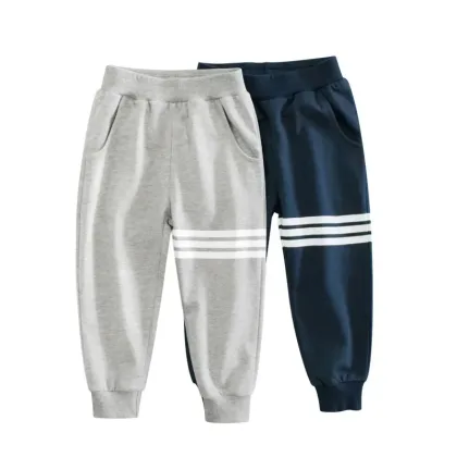 2025 New Spring Autumn Kids Pants Children's Clothing Boys Sports Pants Casual Elastic Waist Trousers Sweatpant for Boy