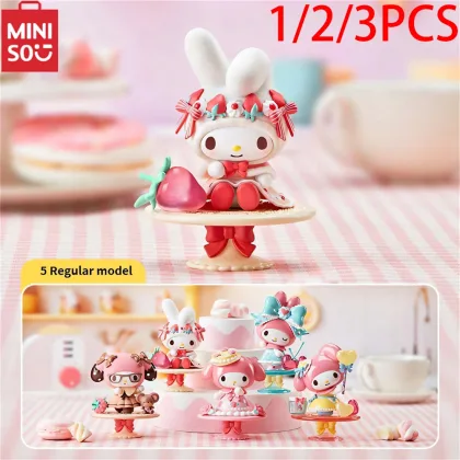 MINISO Sanrio My Melody Afternoon Tea Series Mystery Box Handmade Trendy Cute Ornament Home And Office Decorations Random 1PC