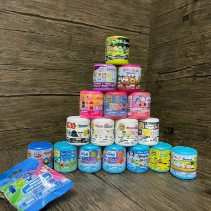 Mashems Disney Pixars Sofia Hello Kitty Sanrio Masha and The Bears Blind Box Squishy Toys Cute Cartoon Action Figures Kids Gifts