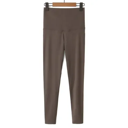 2023 Autumn Good Quality Clothes Women Leggings Plus Size Skinny Leg High Waist Outer Wear Fashion Slimming Leggings Curve N8314