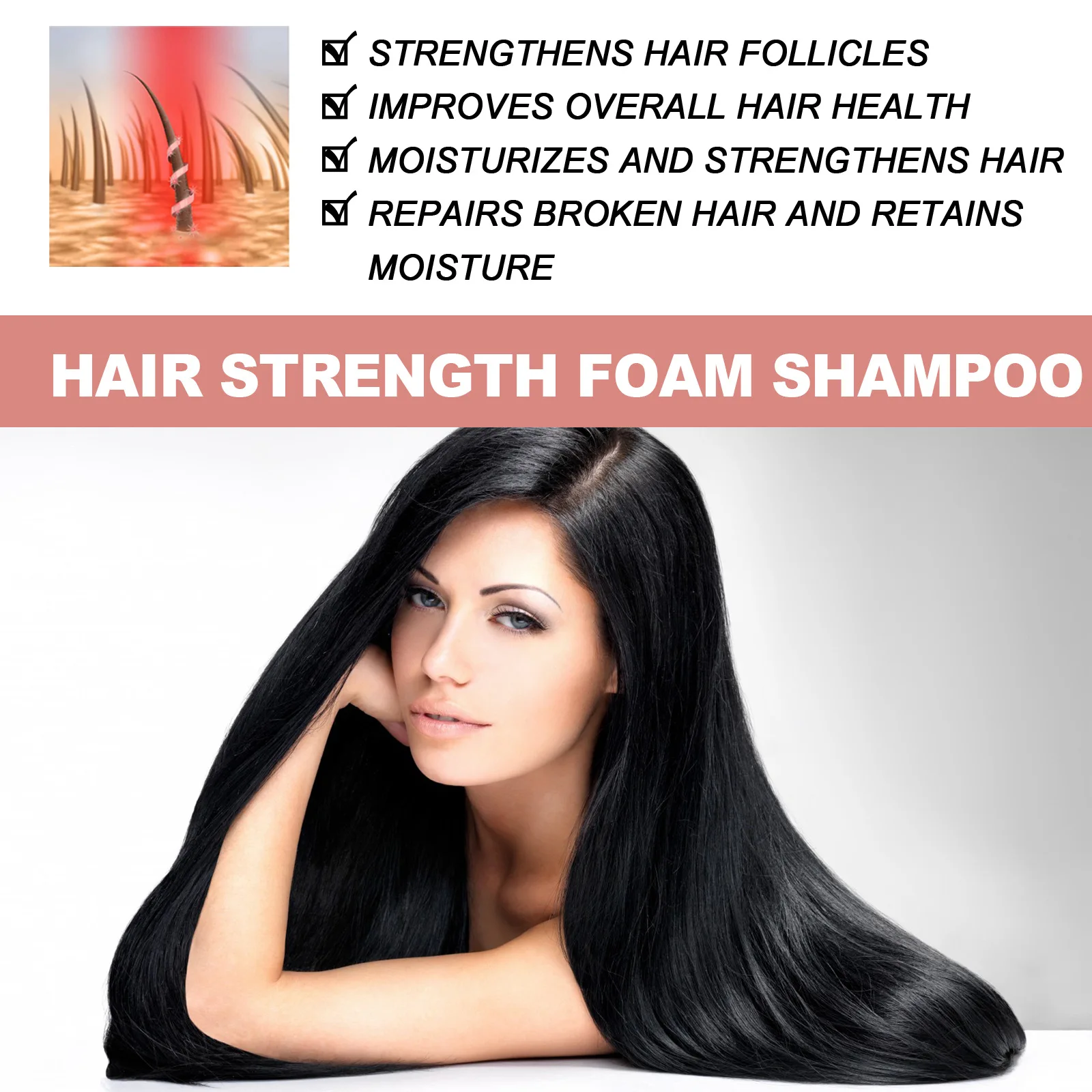 Eelhoe 2mlx7 Instant Hair Reborn Ampoules Anti Hair Loss Nourish Scalp Smooth Repair Regrowth Thicken Hair Strength Ampoules - Image 4