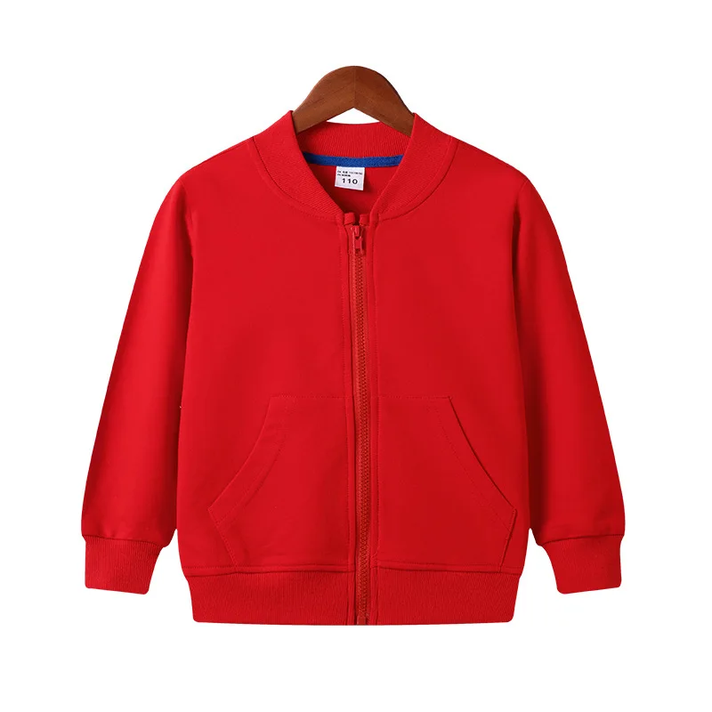 Kids Zipper Hoodies 2-12Years Old Young Children' Sweatshirt Boys & Girls Clothing Outdoor Sportswear Cotton Coat Jacket Selling - Image 6