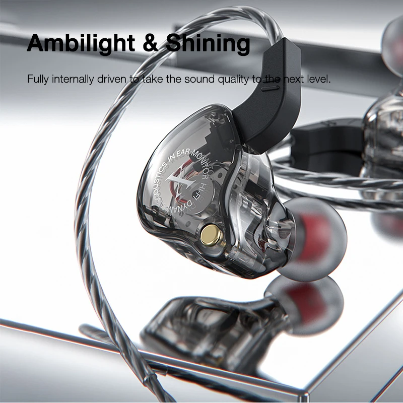 EARDECO 3.5mm Wired Headphones with Microphone Bass Phone Wired Earphone Stereo Inear Headphone Headset Earbuds Noise Cancelling - Image 4