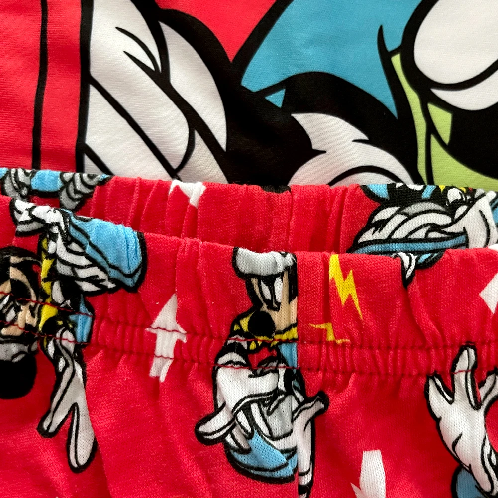 New Summer Kids Boys Girls Clothes Baby cotton Princess Pajamas Summer Short Sleeved Set Cartoon Minnie Children's Sleepwear - Image 6