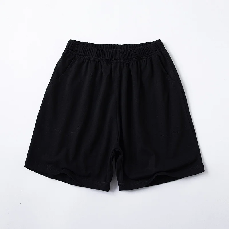 Big Kids Shorts Wholesale 3-12T Children Boys Casual Short Pajamas Classic Three-Colors Black White Gray School Girls Sweatpants - Image 3