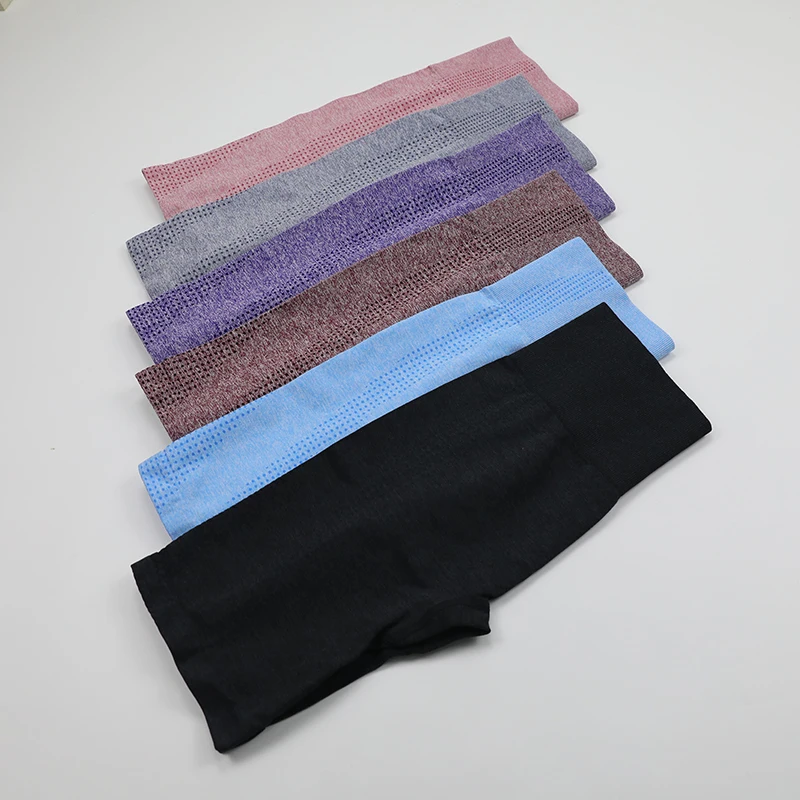 Seamless High Waisted Biker Shorts For Women Hip Push Up Fitness Workout Shorts 8-inch Inseam Yoga Running Legging Shorts - Image 2
