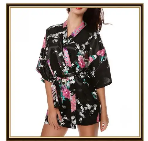 Sexy Comtumes Woman Summer Dress Japanese Yukata Bathing Robe Japanese Style Kimono Party Nightgown Pajamas Spa Massage Gown - Image 5