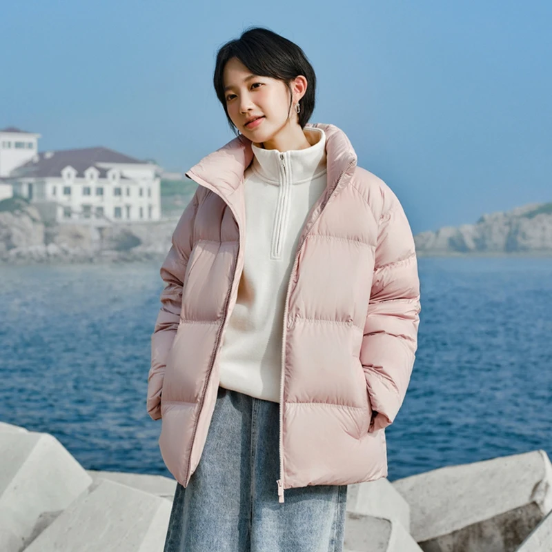 Semir Down Jacket Men Women 2024 Winter New Light Short Coat Three-Proof Thermal Puffer Coat Couple Top Trendy Down Jacket - Image 4