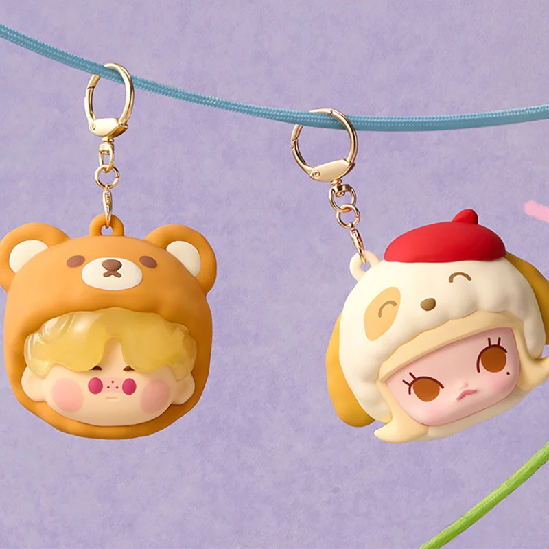 Surprise Mystery Fashion Accessories Gift Portable Cute Collectible Adorable Kawaii Pajama Party Series Earphone Bag Blind Box - Image 5