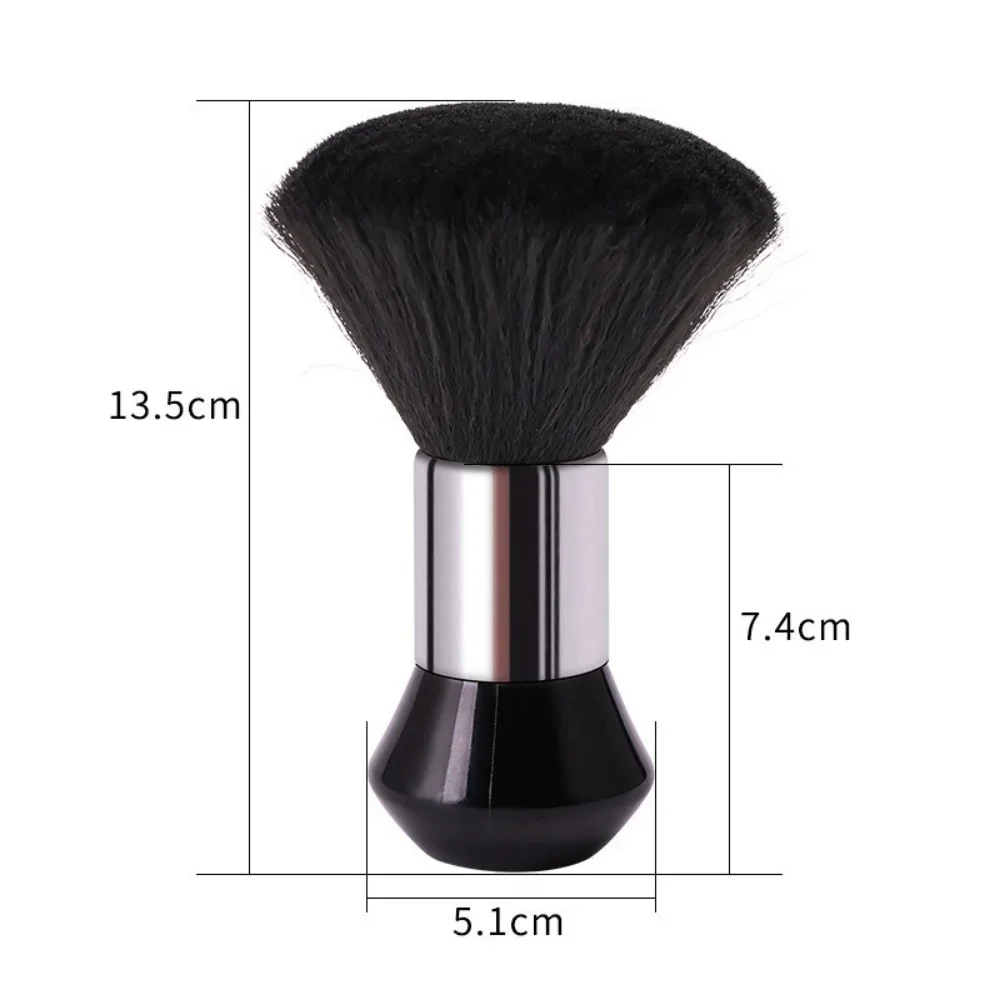 Hairdressing Soft Brush Black Hairdressing Sweeping Neck Hair Cleaning Duster Hair Cutting Brush Barbershop Hair Cut Brush Tools - Image 6