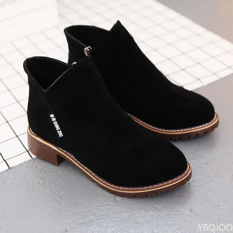 Shoes Women Fashion Thick Sole Ankle Boots Comfortable Plus Size Snow Boots for Women Female Platform Boots Botas De Mujer 2023 - Image 2