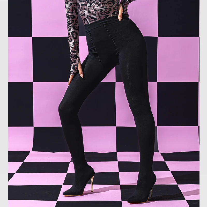 Aneikeh Sexy Stretch Fabric Over The Knee Boots Women Fashion Pantyhos street Thigh High Shoes Party Nightclub Stripper Heels - Image 6