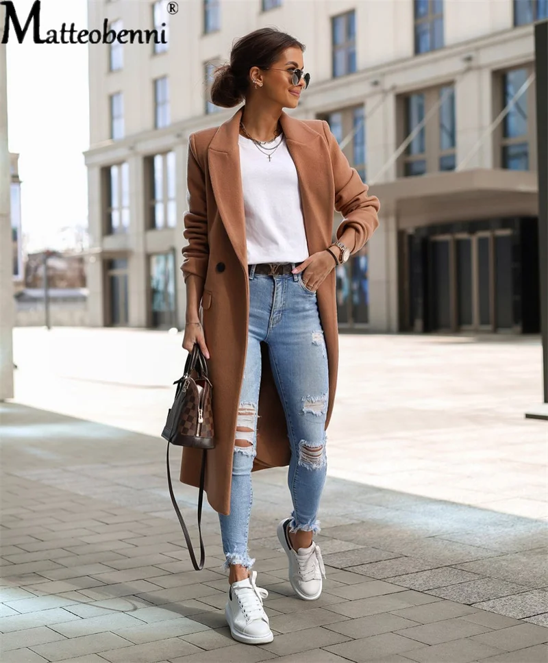 Summer 2022 Ripped Light Blue Jeans Women's Slim Knee Cut Hole Length Casual Pencil Pants Retro Jeans - Image 4