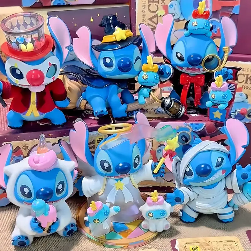 Stitch Blind Box Weird Diary V2 Series Anime Figures Mystery Box Collectible Cute Pvc Statue Doll Children Birthday Present - Image 4