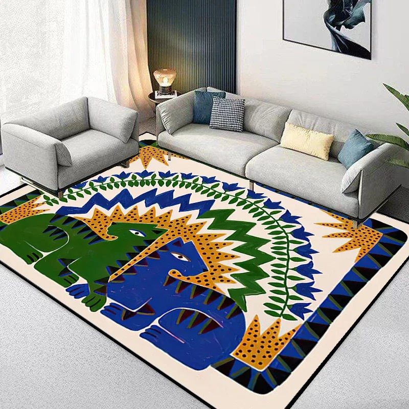 Carpet for Living Room Fashion Advanced Home Decoration Coffee Tables Bedroom Plush Mat Large Area Cloakroom Rug ковер Tapis 러그 - Image 5