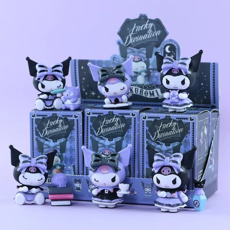 Cute Cosplay Rabbit Figurines My Melody Figures Kuromi Mystery Box Model Toys Anime Cute Cinnamoroll Twin Stars Surprise Bag - Image 4