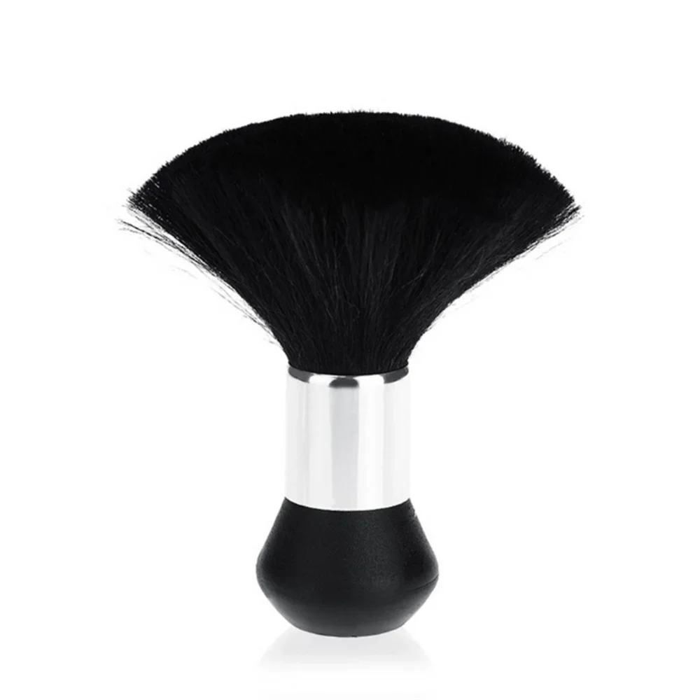 Hairdressing Soft Brush Black Hairdressing Sweeping Neck Hair Cleaning Duster Hair Cutting Brush Barbershop Hair Cut Brush Tools - Image 2