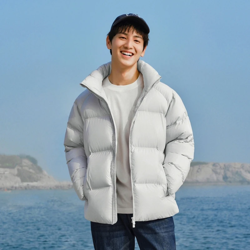 Semir Down Jacket Men Women 2024 Winter New Light Short Coat Three-Proof Thermal Puffer Coat Couple Top Trendy Down Jacket - Image 6