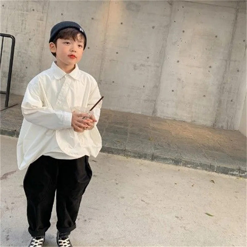 Boys Baby's Kids Blouse Jacket Outwear 2023 Hot Spring Autumn Shirts Cotton Gift Plus Size Children's Clothing - Image 3
