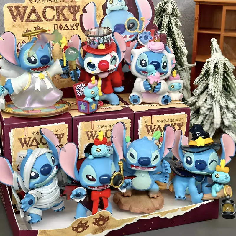 Stitch Blind Box Weird Diary V2 Series Anime Figures Mystery Box Collectible Cute Pvc Statue Doll Children Birthday Present - Image 6