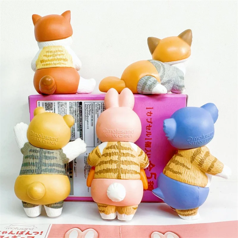 Mofusand Cat Blind Box Cos Animal Panda Rabbit Action Figure Toy Decoration Ornaments Xmas Gift - Image 3