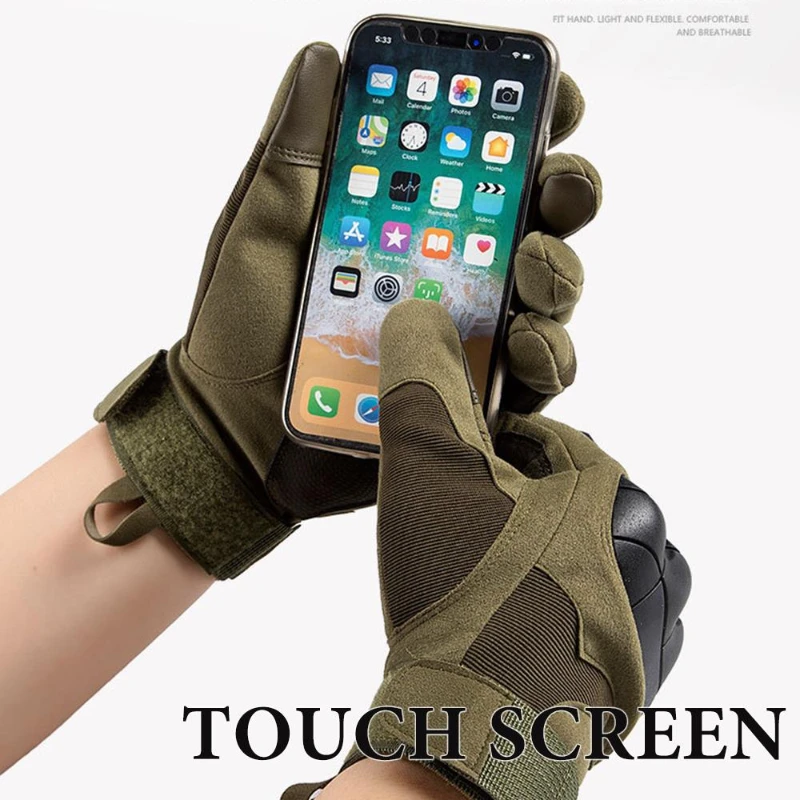 Motorcycle Gloves Touch Screen Motorbike Riding Summer Breathable Moto Full Finger Motocross Guantes Gloves - Image 3