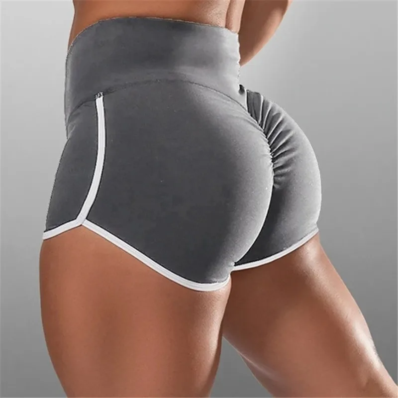 New Summer Sport Shorts Women High Waist Elasticated Seamless Fitness Leggings Push Up Gym Training Gym Tights Pocket Short - Image 2