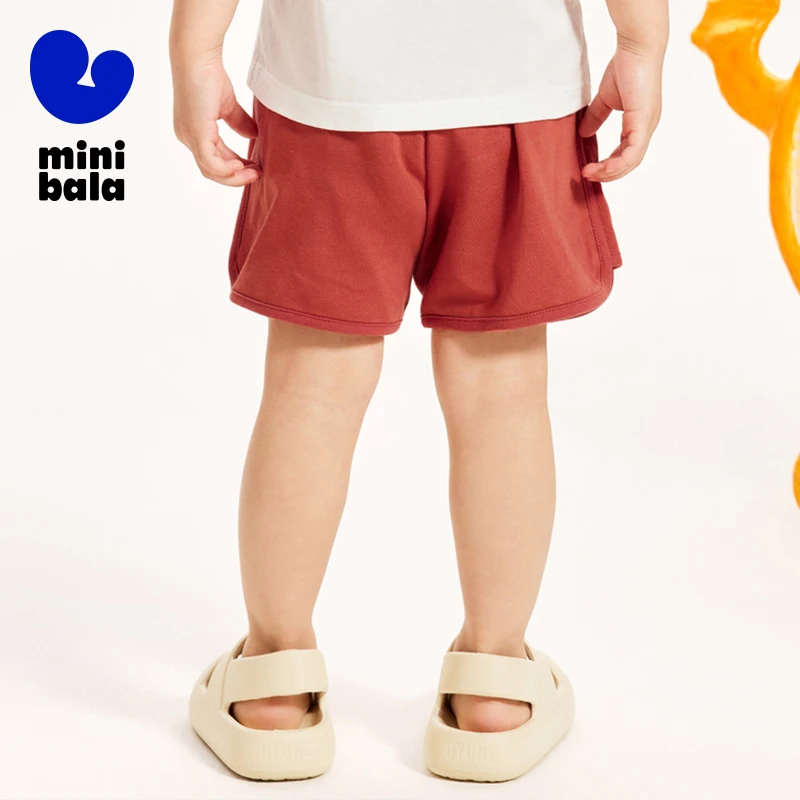 Mini Bala Long Pants Unisex Kids 2024 Summer Cotton Elastic Breathable Pants - Image 6