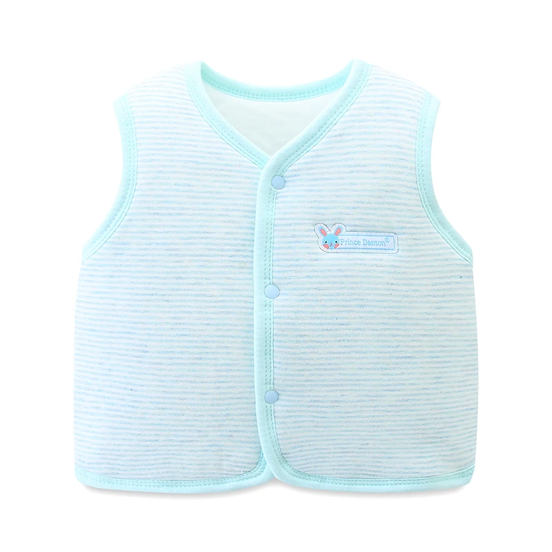 Wear Baby Vest, Small Vest, Quilted Warm Vest for Boys and Girls, Stylish Vest, Pure Cotton, Newborn Kidsren, Spring & Fall - Image 2