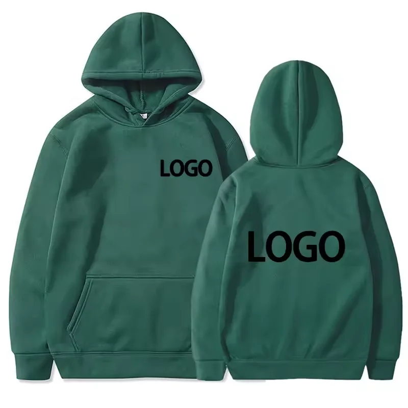 DIY Custom Your Brand LOGO Men Women Casual Hoodie Top Solid Color Pullover Street Personality Sweatshirt Custom Gifts - Image 6