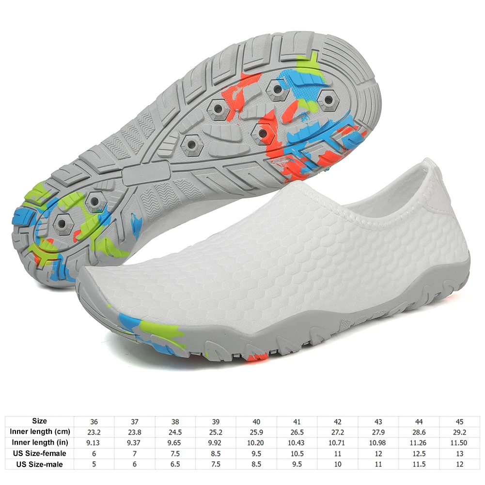 Water Shoes Non Slip Surfing Diving Shoes with Drainage Holes Swimming Shoes Breathable Trekking Hiking Shoes for Outdoor Sports - Image 6