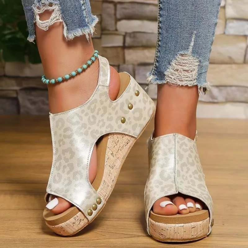 Summer Woman Shoes Sandals Non-Slip Shoes For Women Beach Women Shoe Wedge Sandals Ladies Outdoor Sandal Women Footwear Female - Image 4