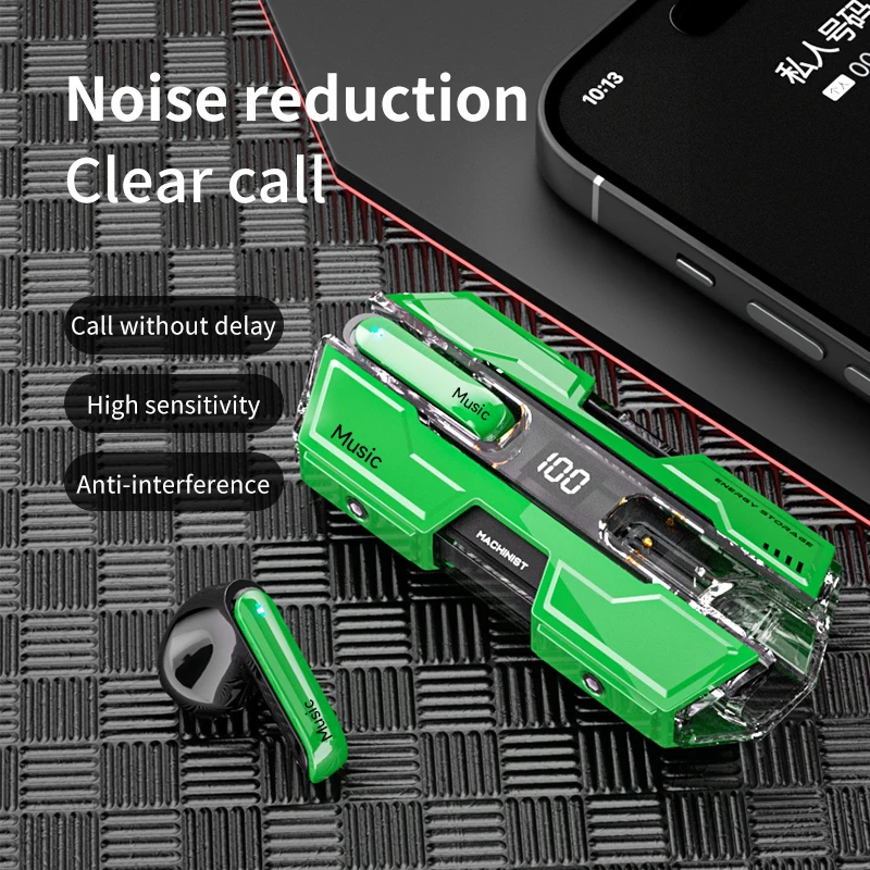 Wireless Bluetooth earphones TWS Touch Headset Sports Stereo Gaming Headset With Microphone For Universal Gaming - Image 3